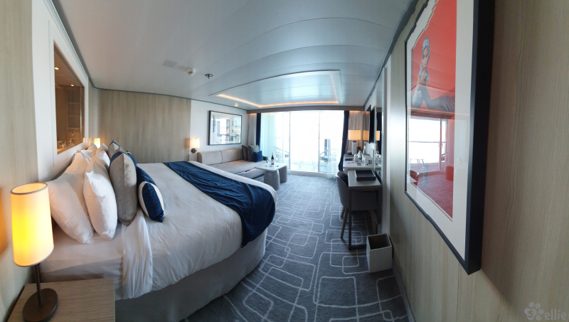 Bed- & Living room
